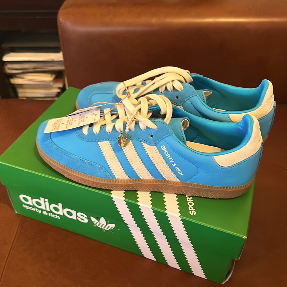 Adidas Samba x Sporty and Rich size US MEN 8/WOMEN 9.